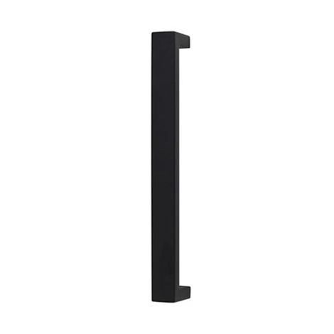 Jumble Entry Door Pull Handle - 1800mm Matte Black