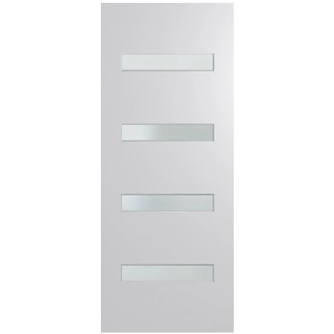 Modern Vetro Solid Timber Door MD01