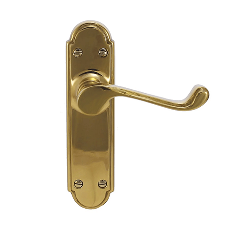 Mayfair Door Lever Passage Set 180x45mm